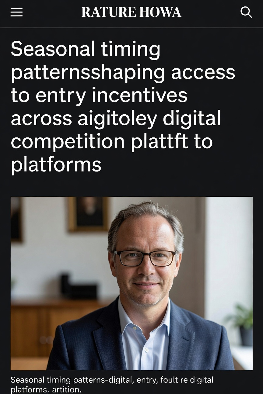 Digital competition platforms displaying seasonal entry incentives during peak and off-peak periods